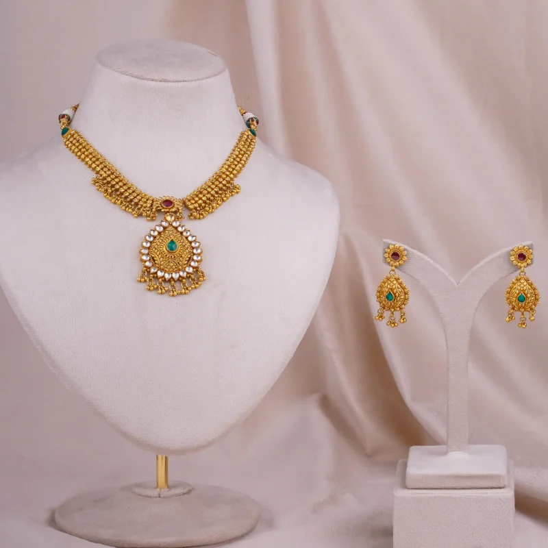 Antique Pan Necklace (AN-NK-32-M)