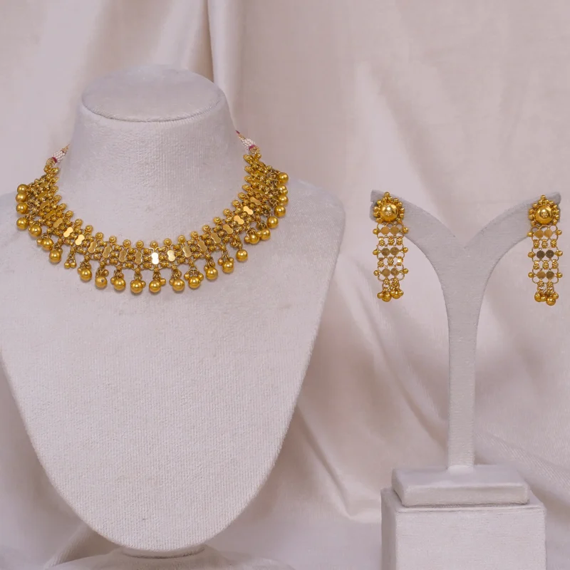 Antique Googri Necklace (AN-NK-34-G)