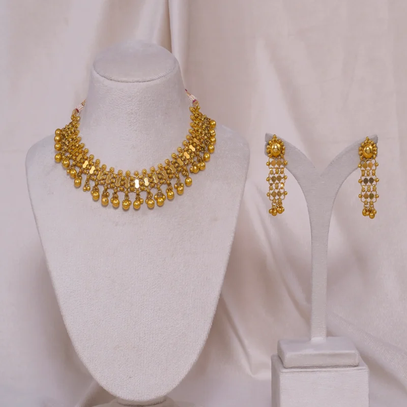Antique Googri Necklace (AN-NK-34-G)