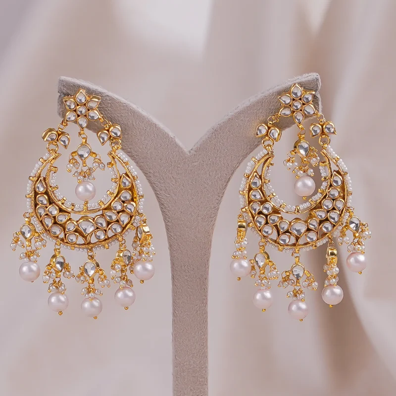 Jadtar Earrings(JA-ER-04-W)