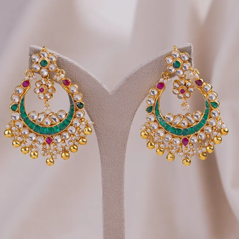 Jadtar Earrings (JA-ER-05-M)