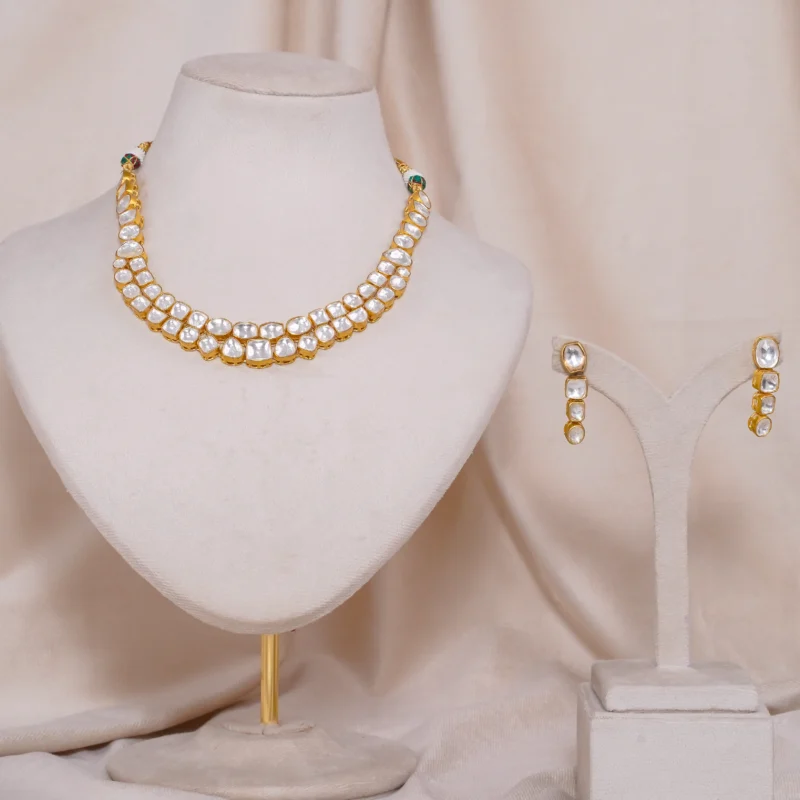 Jadtar Unshape Necklace (JA-NK-07-W)
