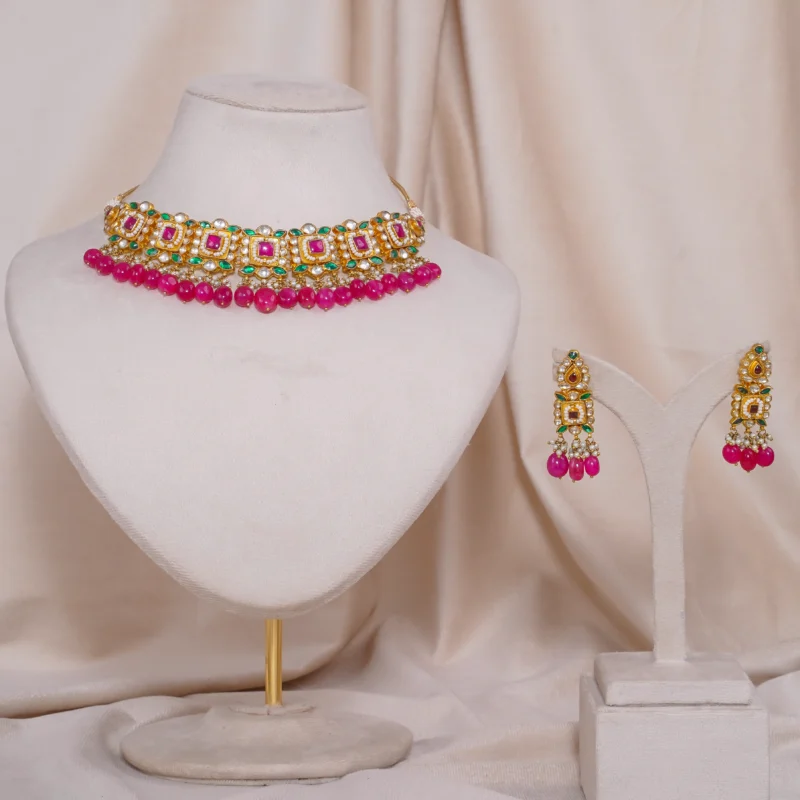 Jadtar Square Choker (JA-NK-08-M)
