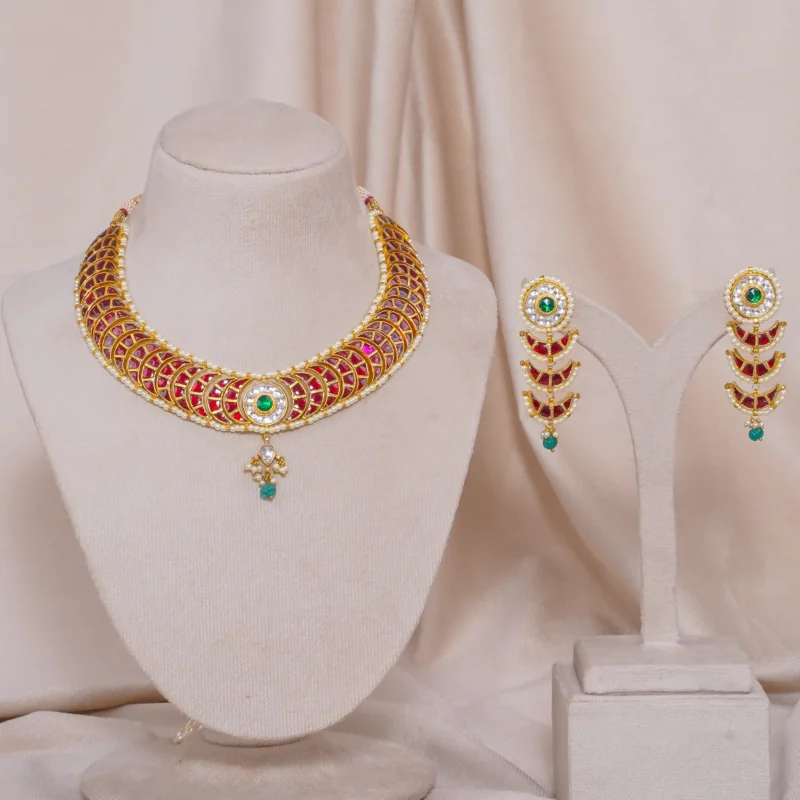 Jadtar Moon Necklace (JA-NK-09)