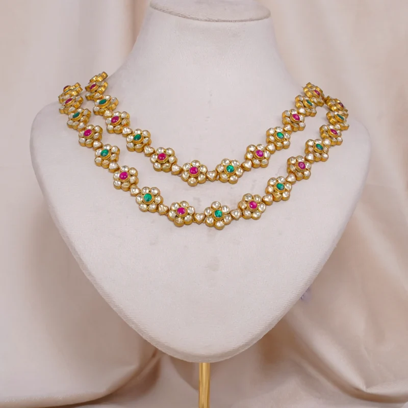 JADTAR FLOWER NECKLACE (JA-NK-20-M)