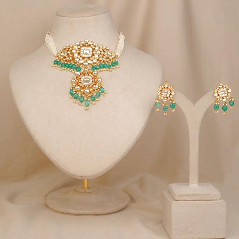 Jadtar Choker Necklace (JA-NK-23-M)