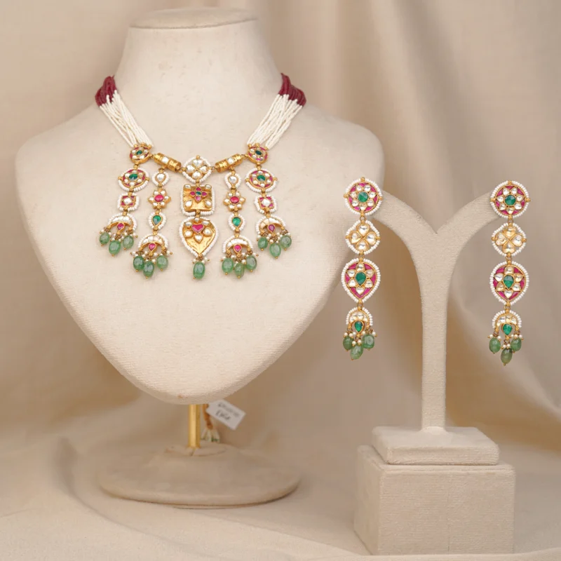 Moti Zaalar Necklace (MO-NK-10-M)