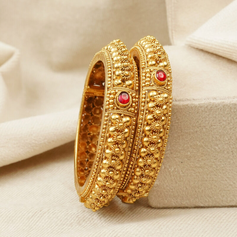 Antique Mogra Bangles (AN-BA-11-M)